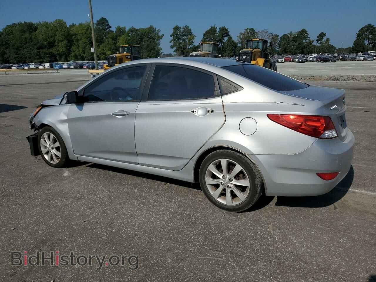 2013 HYUNDAI ACCENT - VIN: KMHCU4AE8DU283650 - Фото 2
