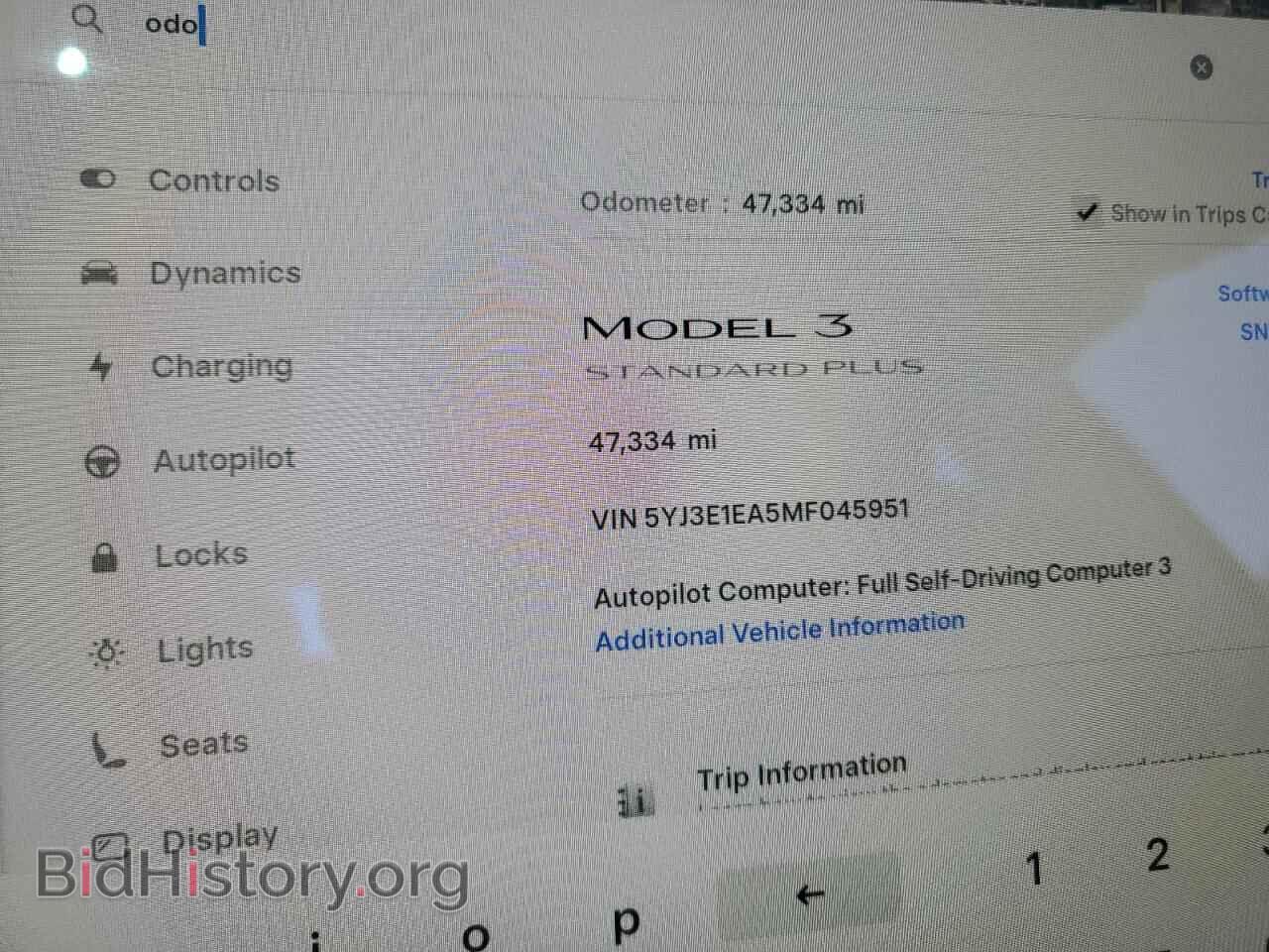 2021 TESLA MODEL 3 - VIN: 5YJ3E1EA5MF045951 - Фото 9