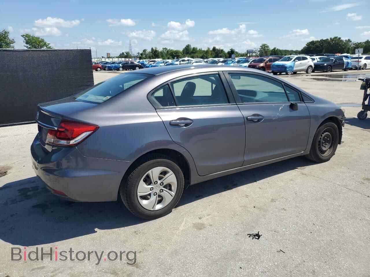 2014 HONDA CIVIC - VIN: 2HGFB2E59EH556395 - Фото 3