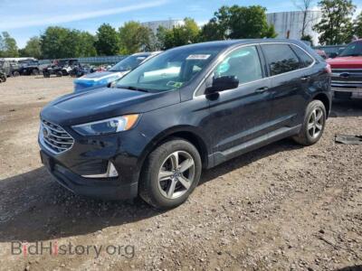 2022 Ford EDGE SEL, black — VIN 2FMPK4J92NBB17173, Copart