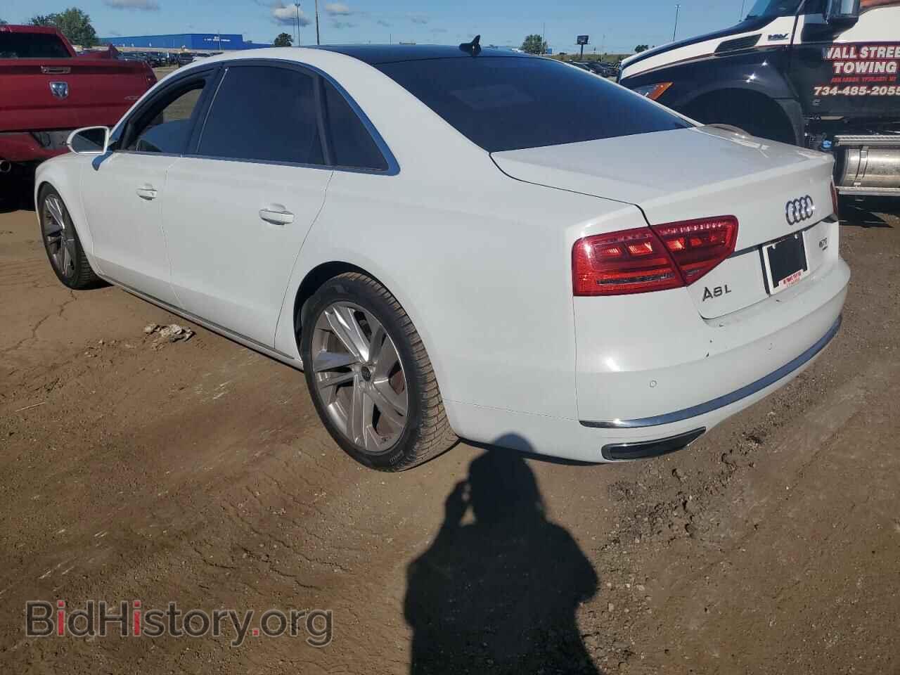 2014 AUDI A8 - VIN: WAUR2AFD5EN005283 - Фото 2