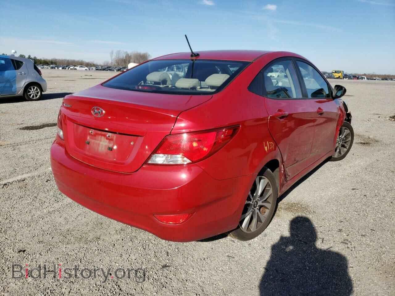 2016 HYUNDAI ACCENT - VIN: KMHCU4AE7GU160362 - Фото 4