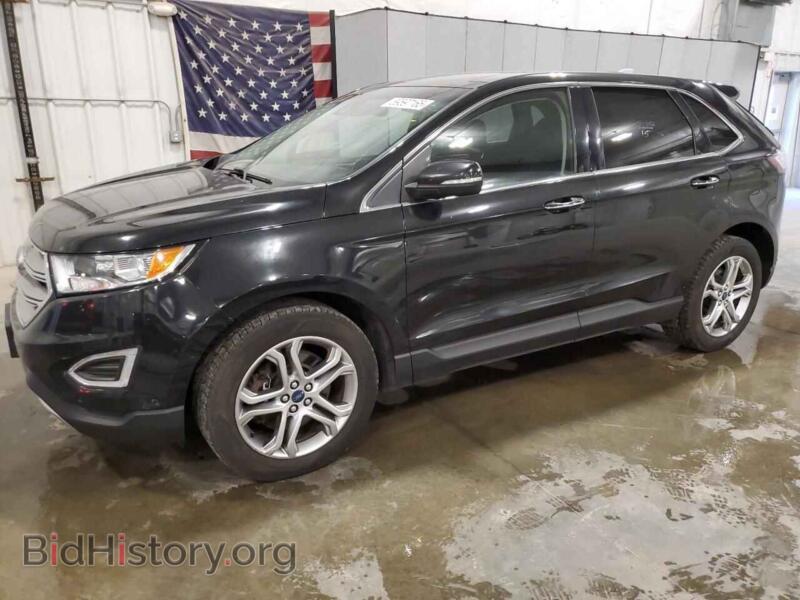 2015 Ford EDGE Titanium (VIN 2FMPK4K95FBB60731) — photo 1 of 13, Copart, damage: minor dents/scratches