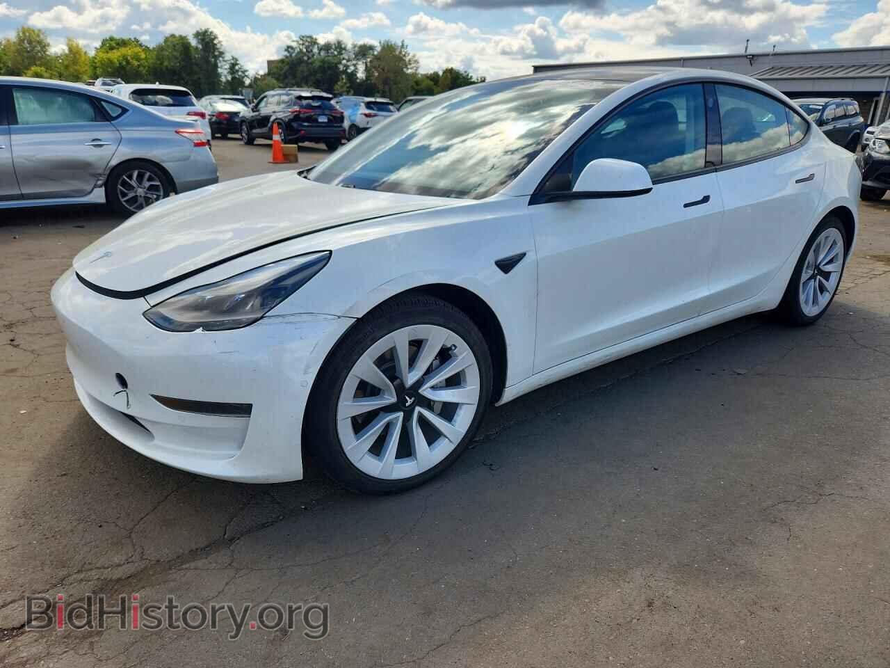 Photo 5YJ3E1EA3MF928558 - TESLA MODEL 3 2021
