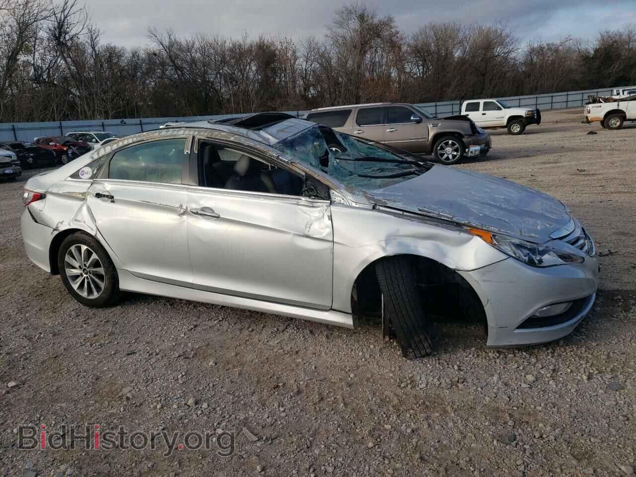 2014 HYUNDAI SONATA - VIN: 5NPEC4AC7EH847539 - Фото 4