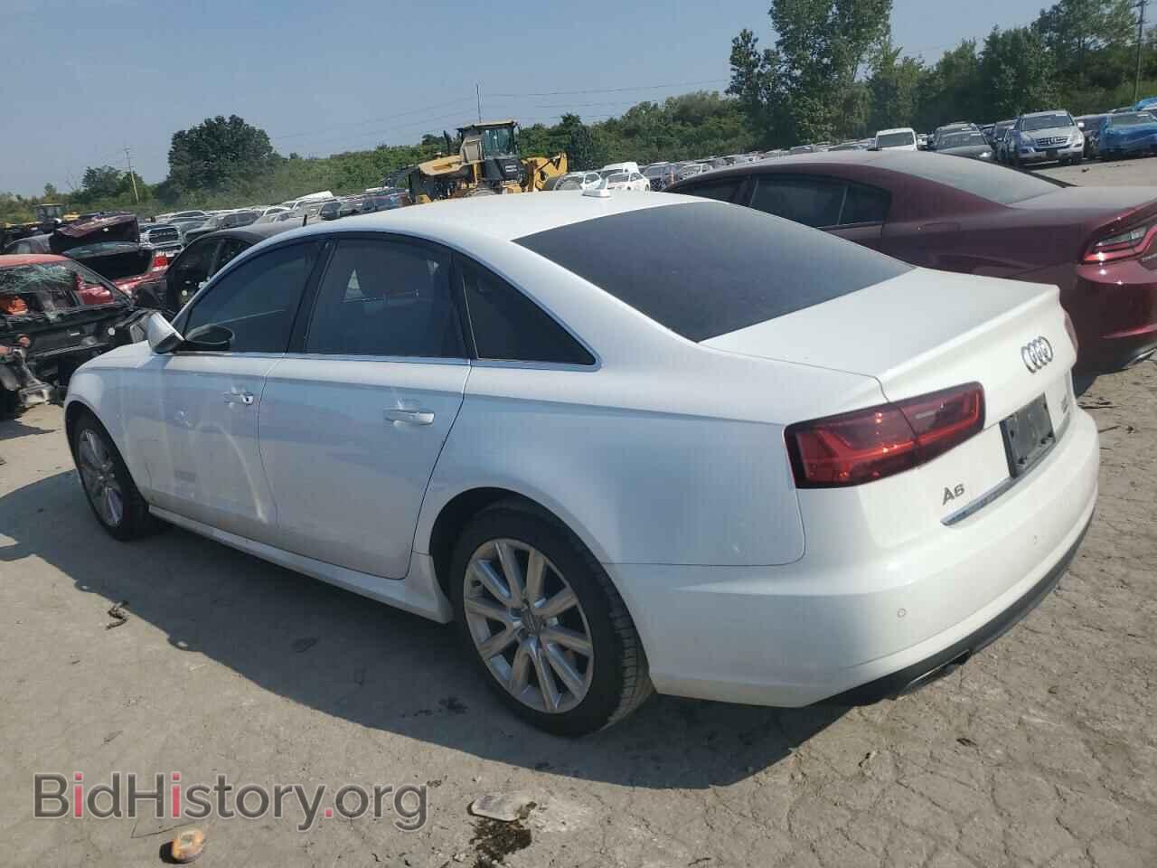 2016 AUDI A6 - VIN: WAUGFAFC4GN014837 - Фото 2