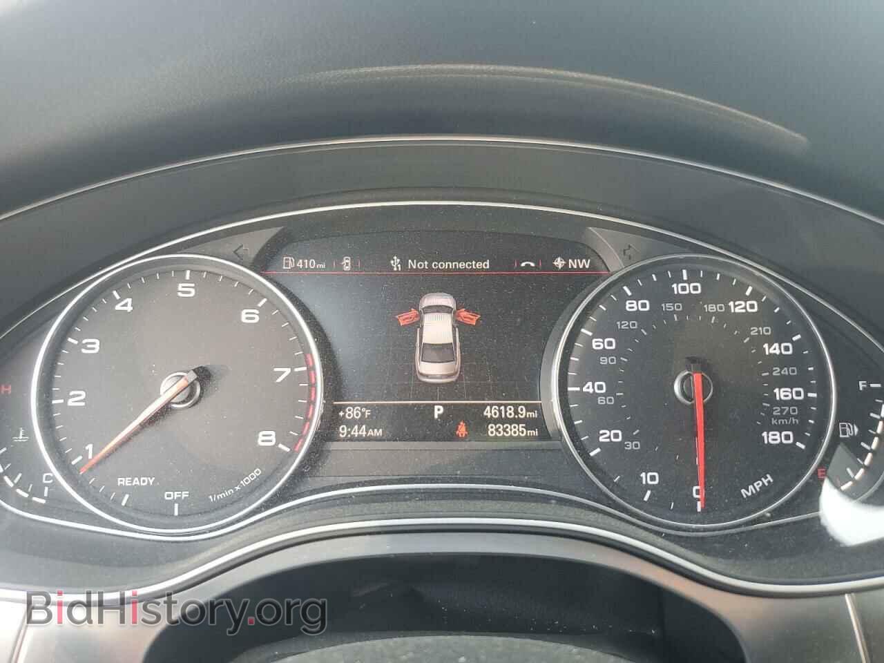 2016 AUDI A6 - VIN: WAUGFAFC4GN014837 - Фото 9