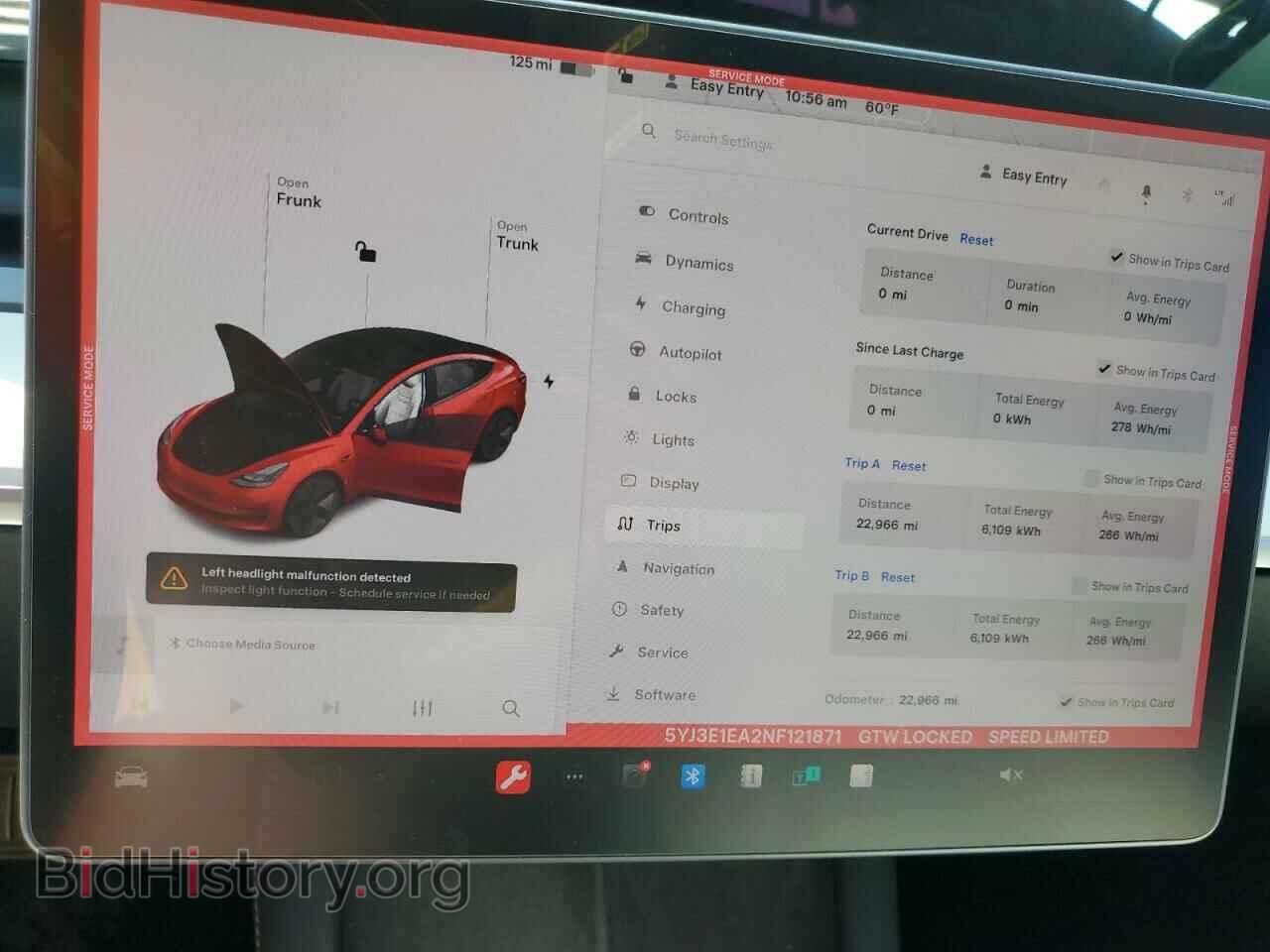 2022 TESLA MODEL 3 - VIN: 5YJ3E1EA2NF121871 - Photo 9