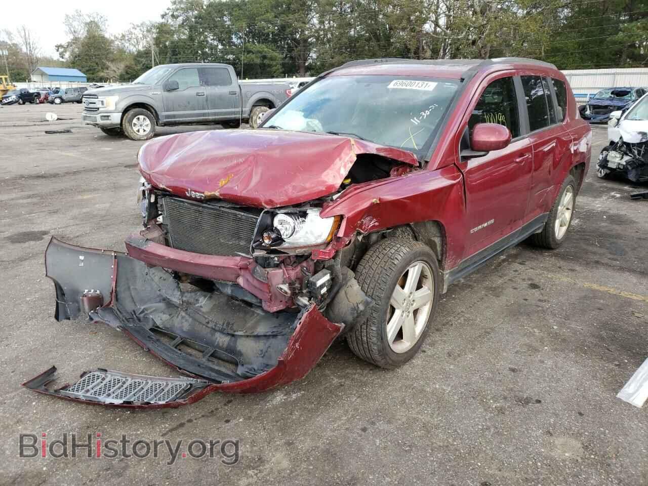 2014 JEEP COMPASS - VIN: 1C4NJCEA7ED753935 - Фото 2