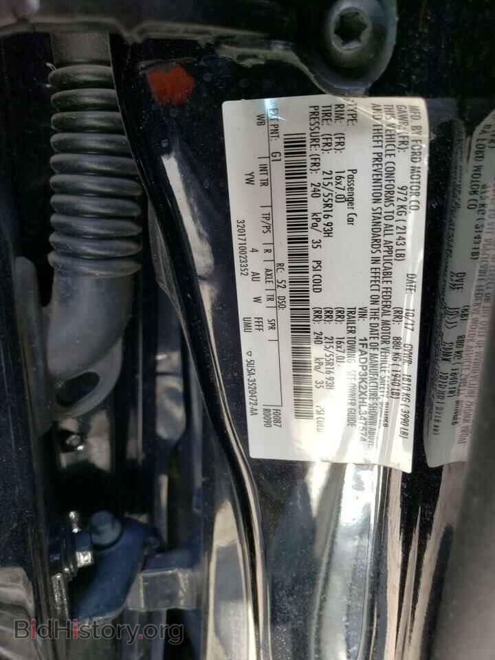 2017 FORD FOCUS - VIN: 1FADP3K2XHL347574 - Фото 13
