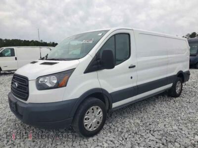 2017 Ford TRANSIT T-250, white — VIN 1FTYR2YM6HKA64958, Copart
