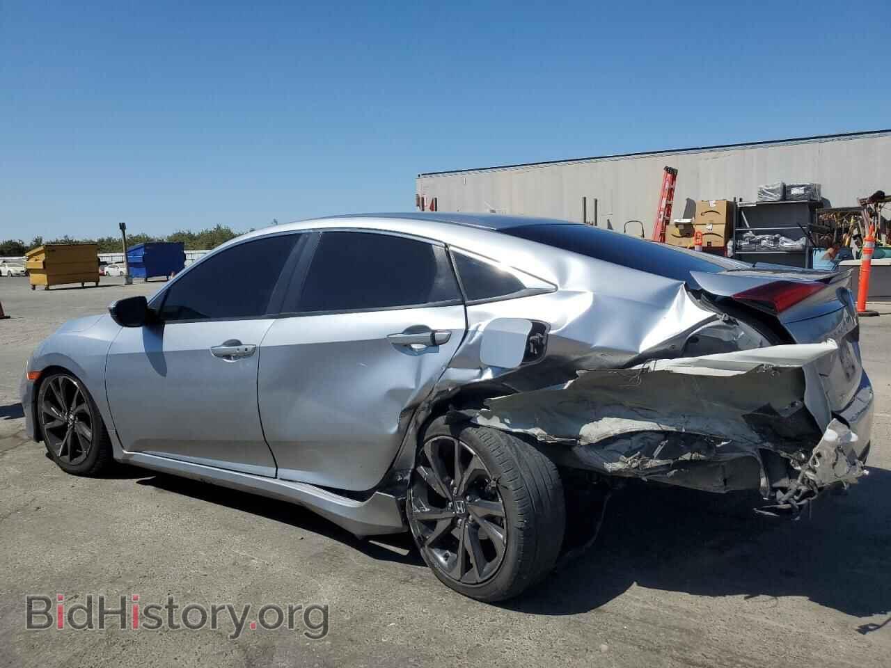 2020 HONDA CIVIC - VIN: 2HGFC2F80LH593189 - Фото 2