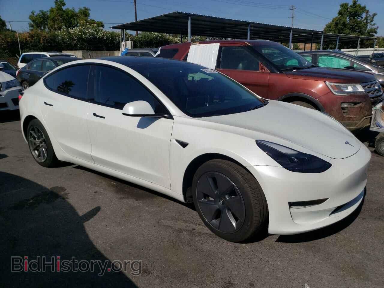 2021 TESLA MODEL 3 - VIN: 5YJ3E1EB4MF049241 - Фото 4