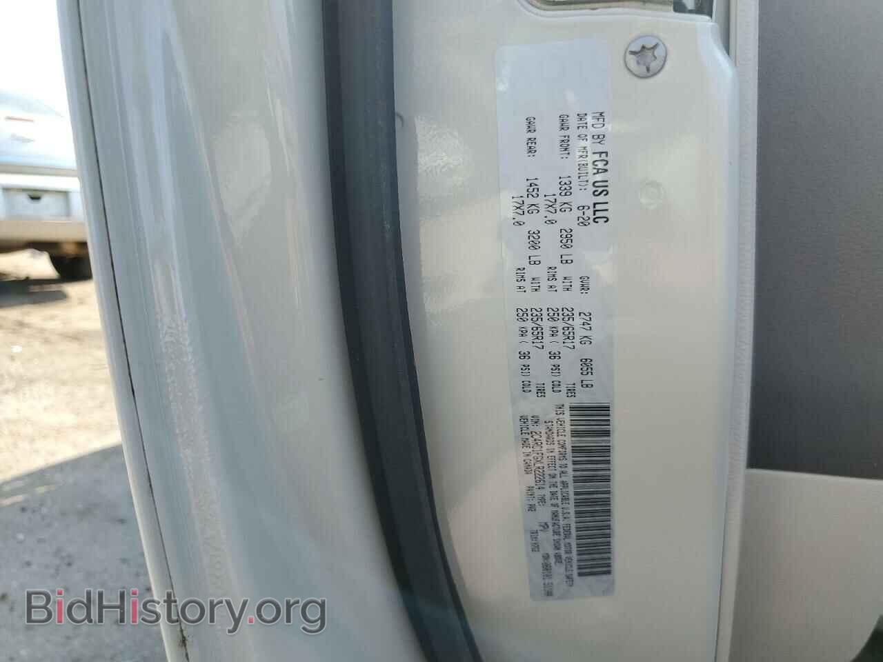 2020 CHRYSLER PACIFICA - VIN: 2C4RC1FGXLR222614 - Фото 13