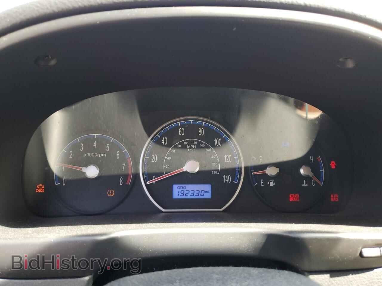 2009 HYUNDAI SANTA FE - VIN: 5NMSG13D39H330107 - Фото 9