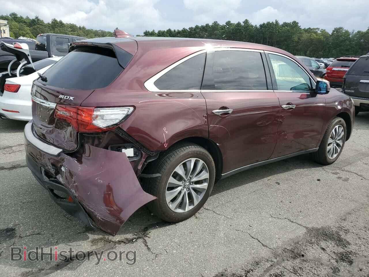 2016 ACURA MDX - VIN: 5FRYD3H48GB013105 - Фото 3