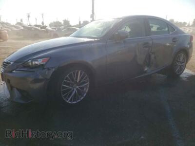 2015 Lexus IS IS 250, серый — VIN JTHBF1D21F5054992, Copart