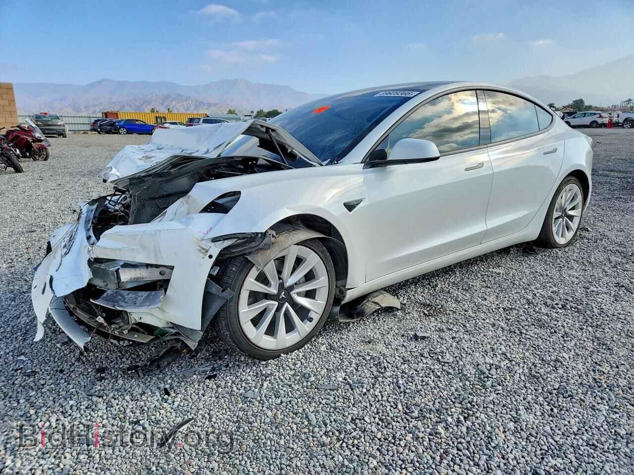 Photo 5YJ3E1EA1MF927599 - TESLA MODEL 3 2021