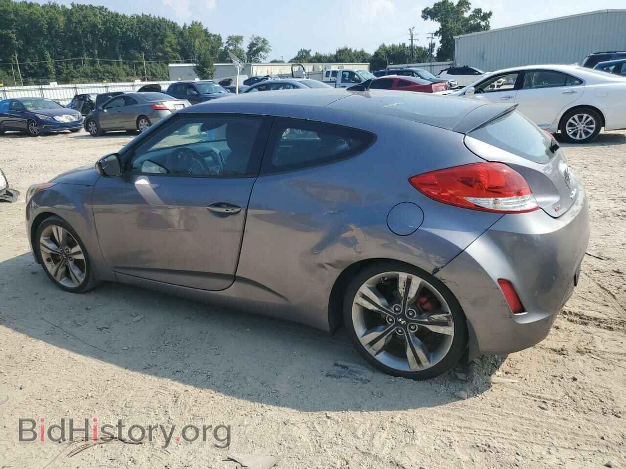 2015 HYUNDAI VELOSTER - VIN: KMHTC6AD2FU239488 - Фото 2