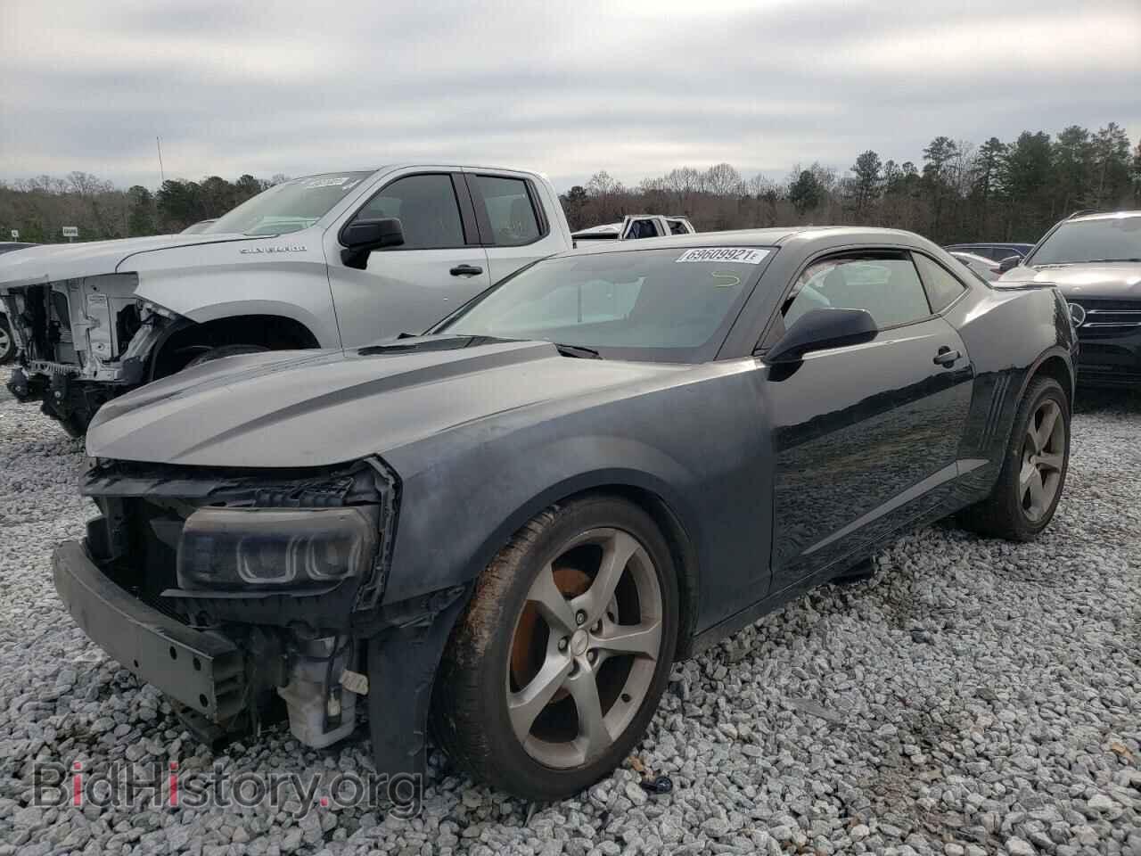2014 CHEVROLET CAMARO - VIN: 2G1FB1E33E9197619 - Фото 2
