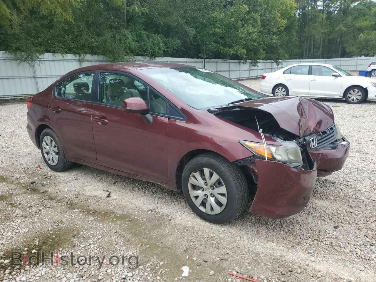 2012 HONDA CIVIC - VIN: 2HGFB2F55CH572704 - Фото 4
