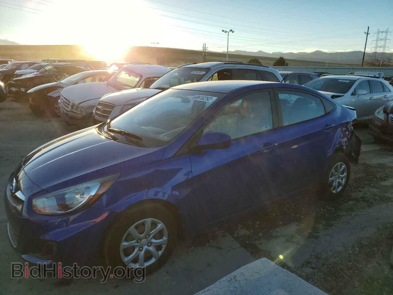 Фотография KMHCT4AE3DU554732 - HYUNDAI ACCENT 2013