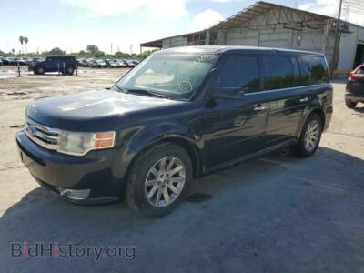 2010 Ford FLEX Flex SEL, blue — VIN 2FMGK5CC0ABD02086, Copart