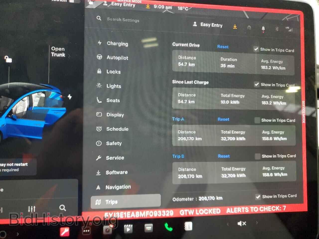 2021 TESLA MODEL 3 - VIN: 5YJ3E1EA8MF093329 - Photo 9