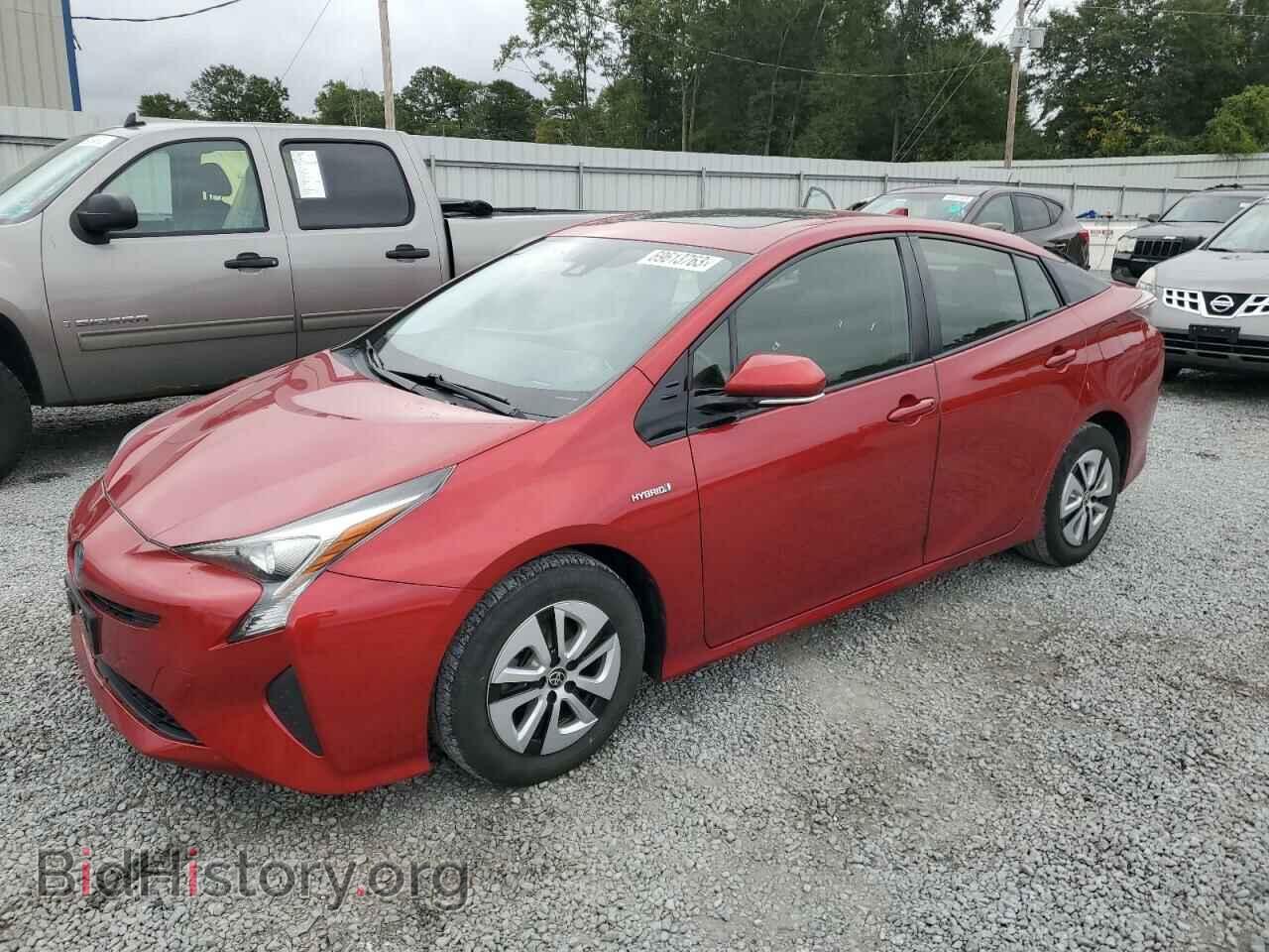 Photo JTDKARFU5G3523317 - TOYOTA PRIUS 2016