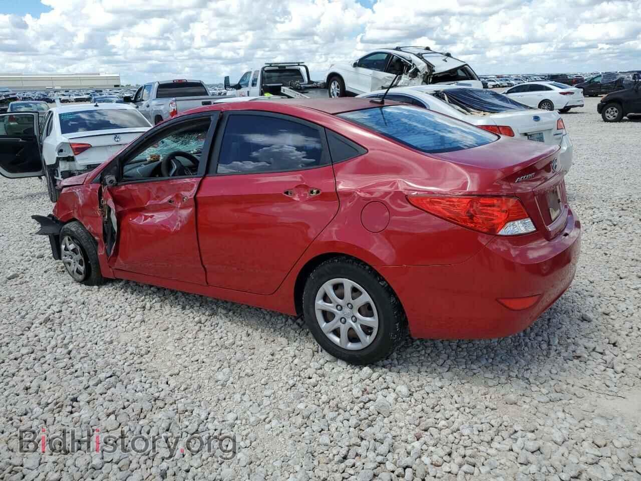 2013 HYUNDAI ACCENT - VIN: KMHCT4AE0DU293186 - Фото 2