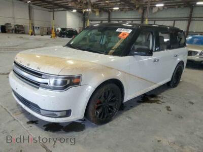 2014 Ford FLEX Limited, черный — VIN 2FMGK5D89EBD05486, Copart