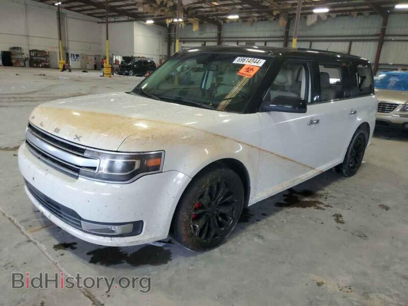 2014 Ford FLEX Limited (VIN 2FMGK5D89EBD05486) — photo 1 of 13, Copart, damage: water/flood