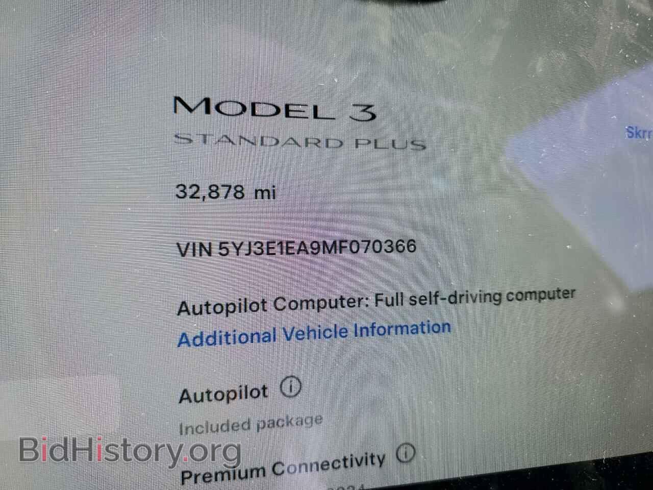2021 TESLA MODEL 3 - VIN: 5YJ3E1EA9MF070366 - Photo 9