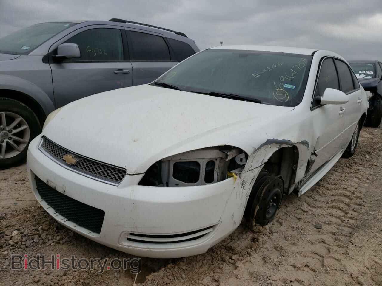 2014 CHEVROLET IMPALA - VIN: 2G1WA5E39E1124702 - Фото 2