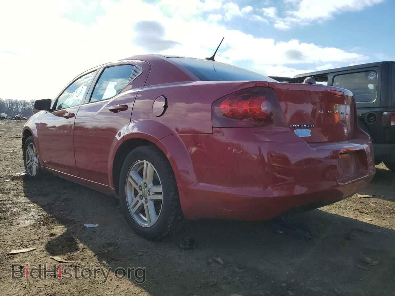 2011 DODGE AVENGER - VIN: 1B3BD1FB8BN585042 - Фото 2