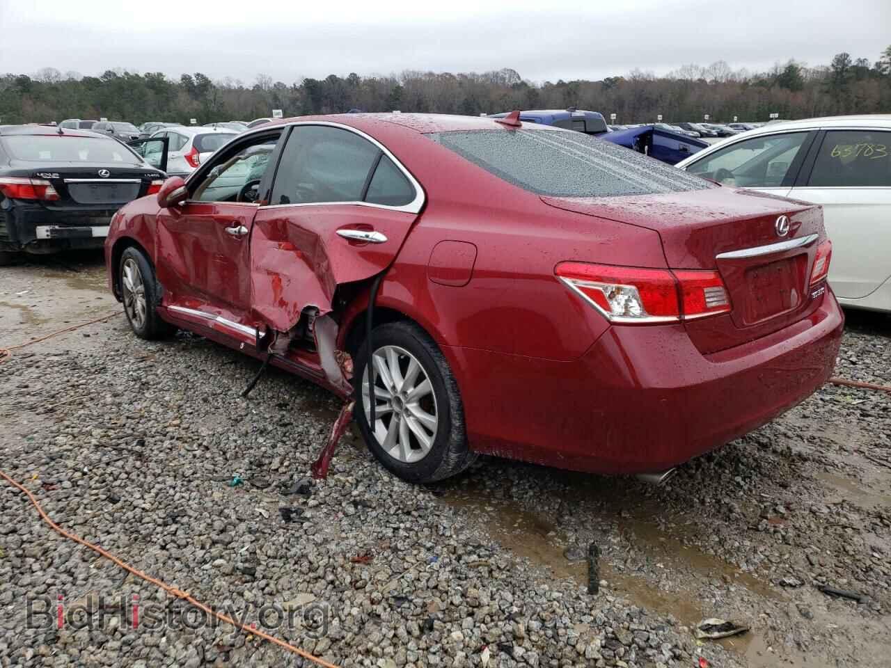 2012 LEXUS ES350 - VIN: JTHBK1EG7C2482911 - Фото 2