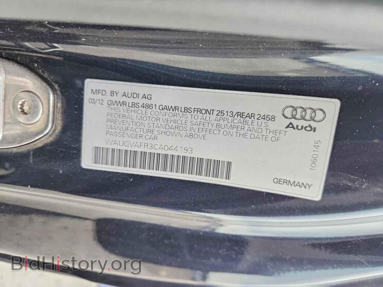 2012 AUDI S5/RS5 - VIN: WAUGVAFR3CA044193 - Photo 12