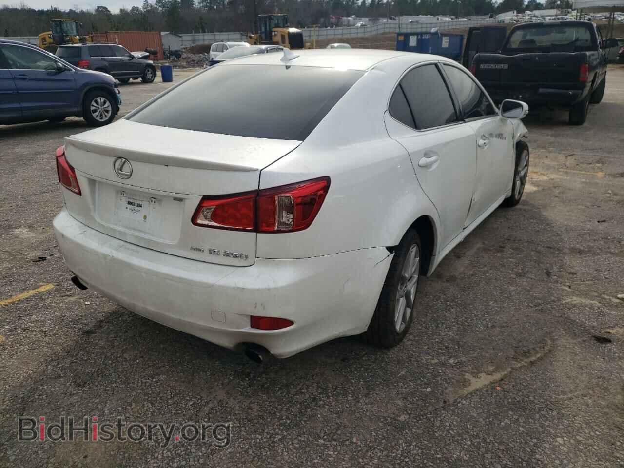 2012 LEXUS IS - VIN: JTHCF5C25C5054437 - Фото 4
