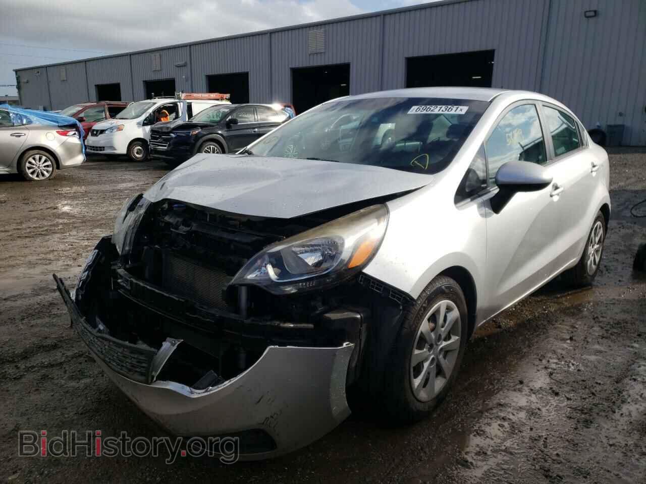 2013 KIA RIO - VIN: KNADM4A36D6272512 - Фото 2