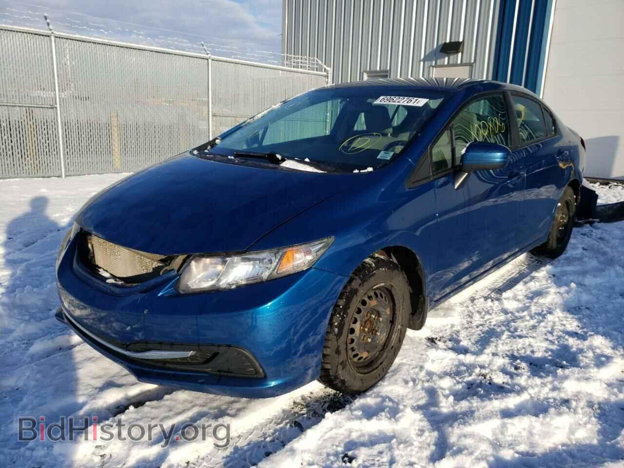 2014 HONDA CIVIC - VIN: 2HGFB2F42EH047285 - Фото 2