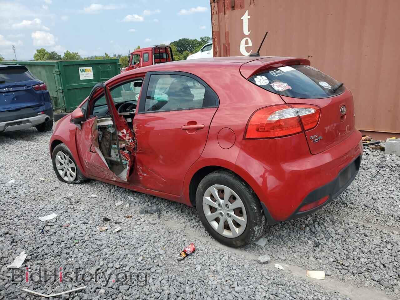 2012 KIA RIO - VIN: KNADN5A32C6038983 - Фото 2
