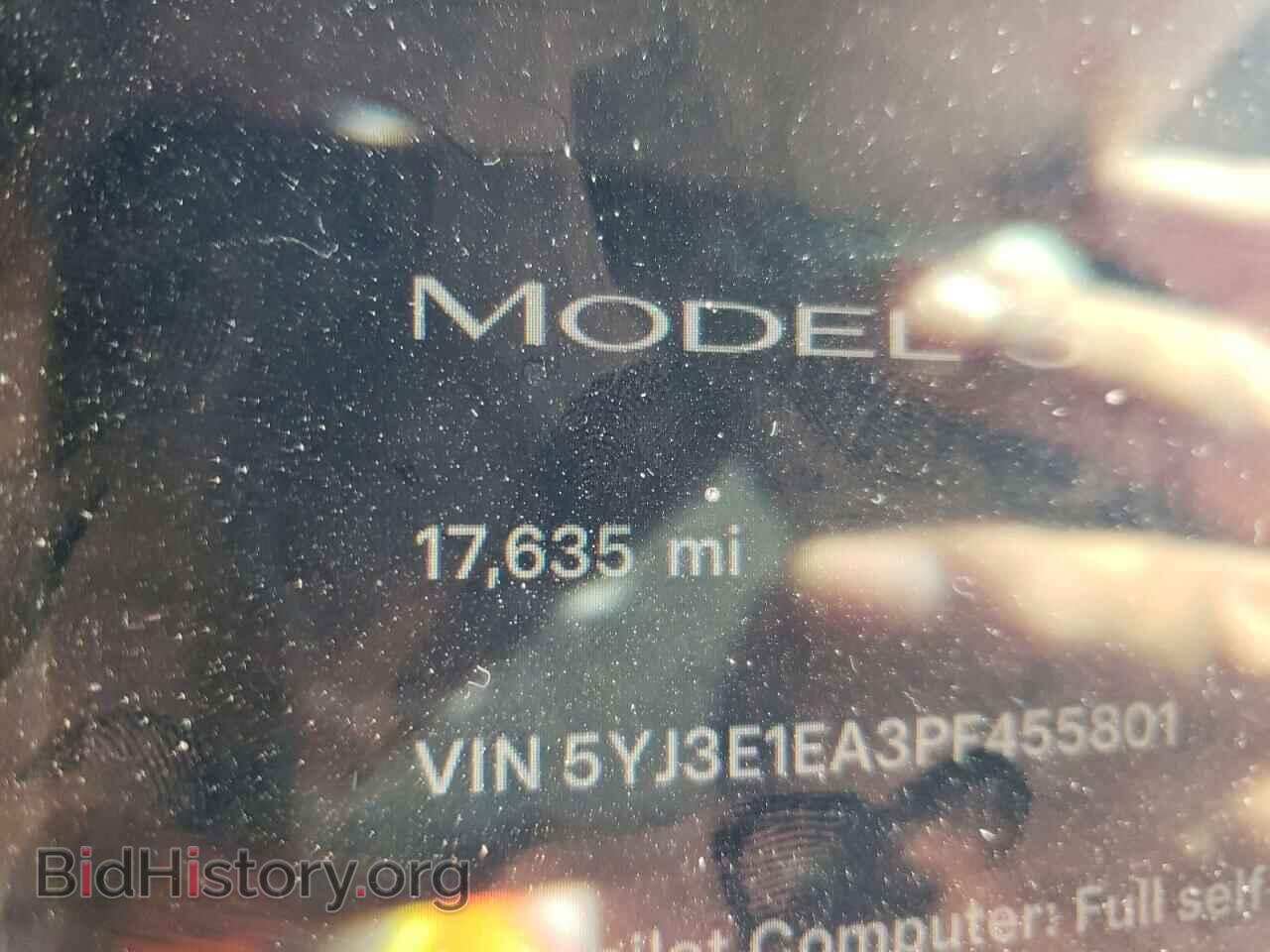 2023 TESLA MODEL 3 - VIN: 5YJ3E1EA3PF455801 - Photo 9