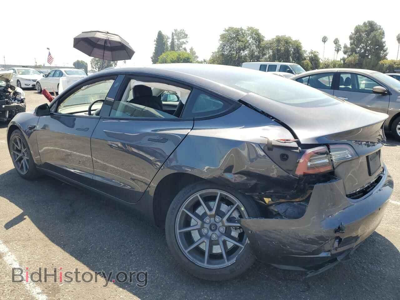 2022 TESLA MODEL 3 - VIN: 5YJ3E1EB7NF277493 - Фото 2