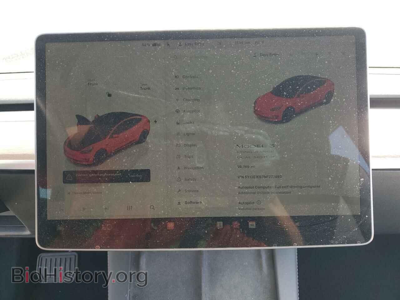 2022 TESLA MODEL 3 - VIN: 5YJ3E1EB7NF277493 - Фото 9