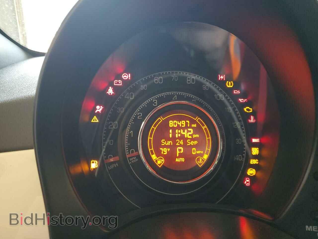 2012 FIAT 500 - VIN: 3C3CFFBR2CT370498 - Фото 9