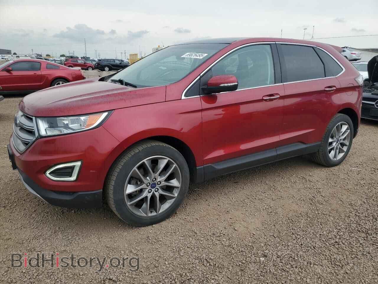 Фотография 2FMTK4K96FBC26752 - FORD EDGE 2015