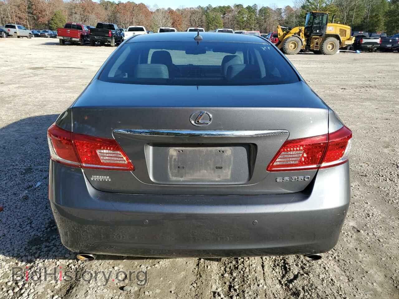 2012 LEXUS ES350 - VIN: JTHBK1EG9C2484384 - Фото 6