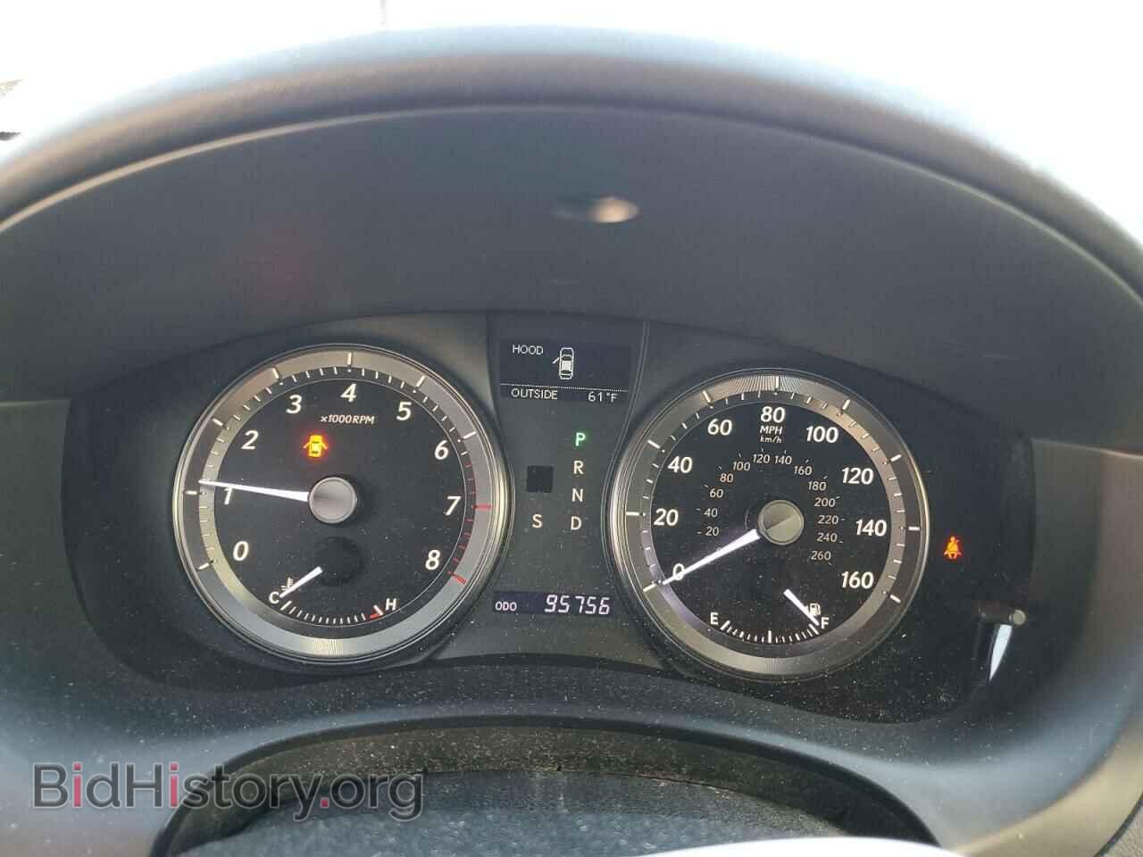 2012 LEXUS ES350 - VIN: JTHBK1EG9C2484384 - Фото 9
