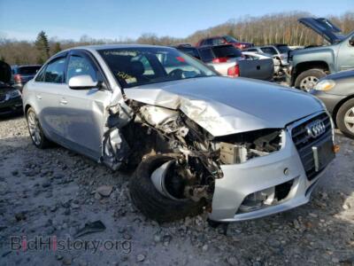 2013 Audi A4 A4 Premium, серебристый — VIN WAUFFAFL7DN031347, Copart
