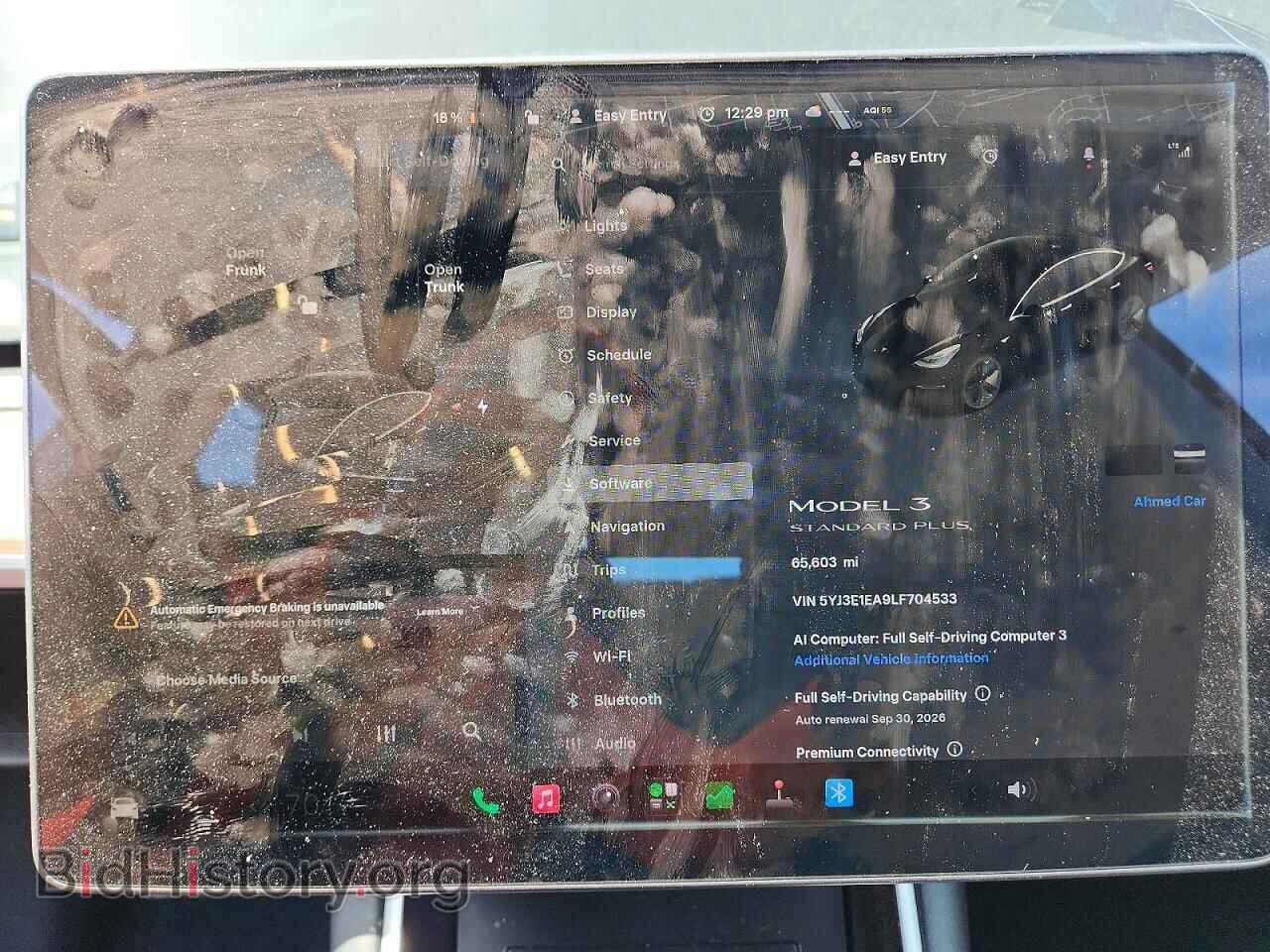 2020 TESLA MODEL 3 - VIN: 5YJ3E1EA9LF704533 - Фото 9